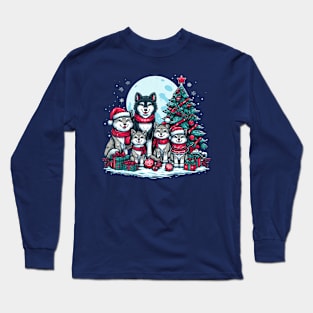 MERRY FOXXY CHRISTMAS Long Sleeve T-Shirt